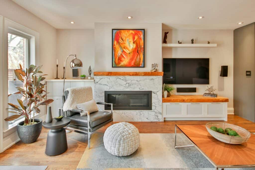 Modern living room interior